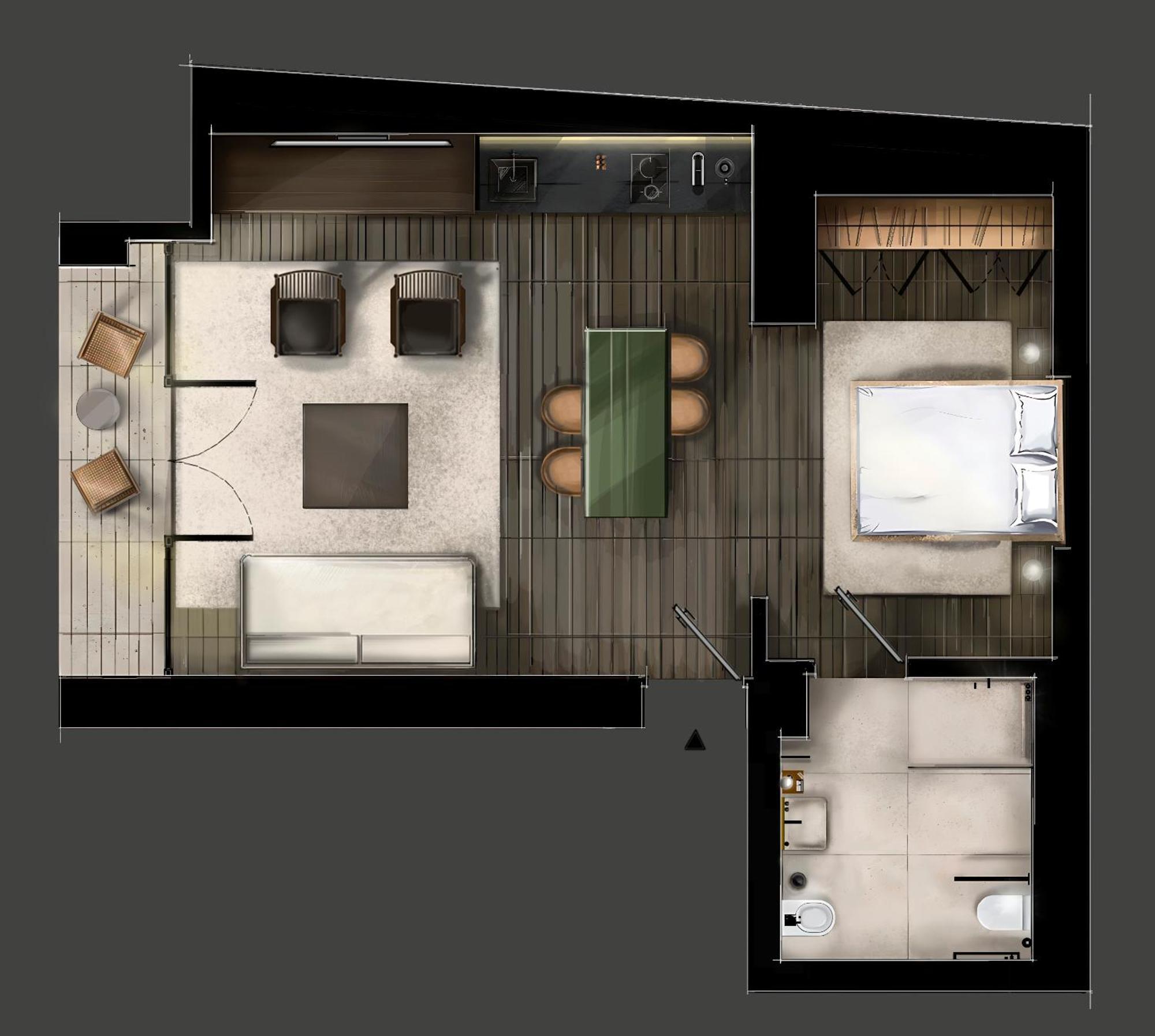 Aparthotel Master Trevi Řím Exteriér fotografie